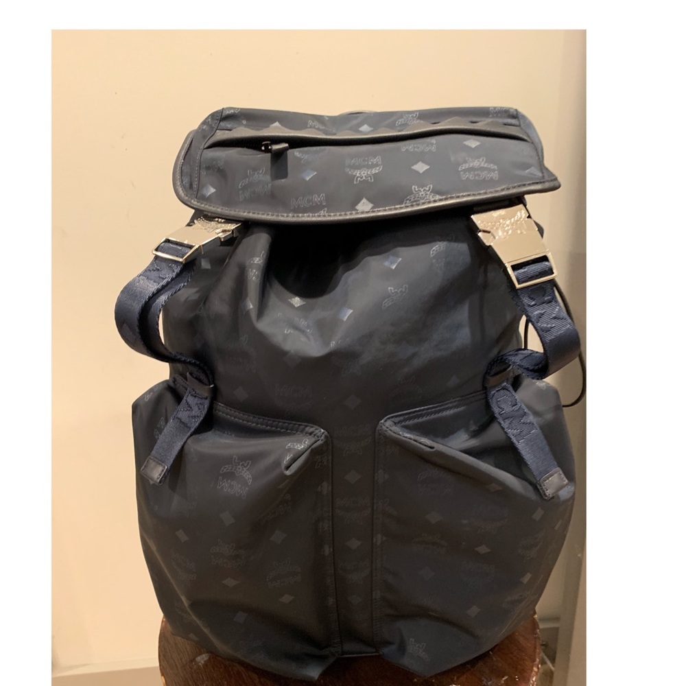 Navy MCM Dieter Backpack
